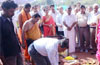 Foundation laid for Shakthi Residential School and College at Shakthinagar